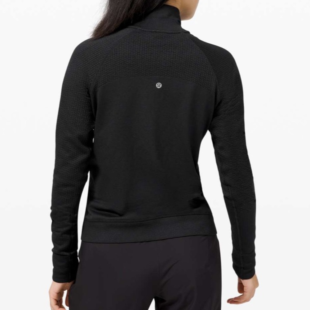 Lululemon Athleticablack Engineered Warmth Half Z… - image 3